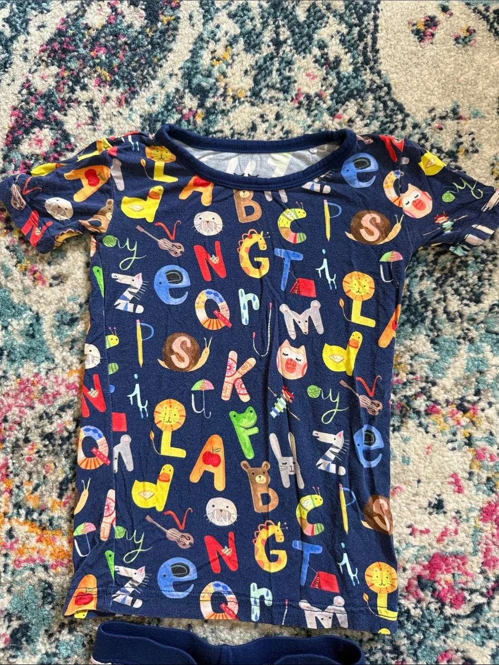 Little Sleepies Alphabet Friends pajamas